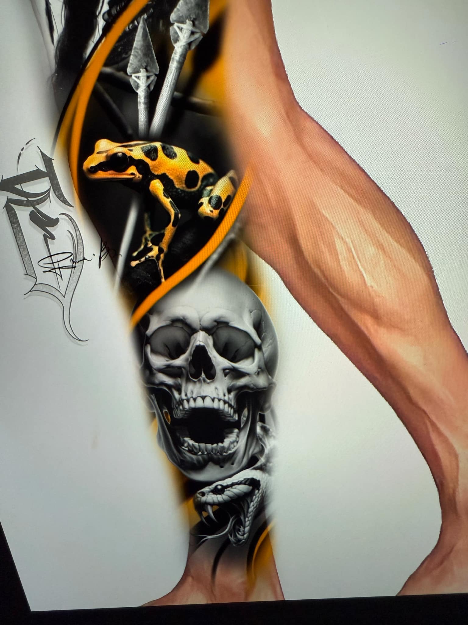 Tattoo kunstværk